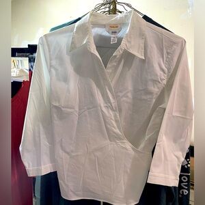 Talbots white shirt